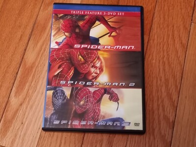 Spider-Man: Triple Feature 3-DVD Set  Tested 