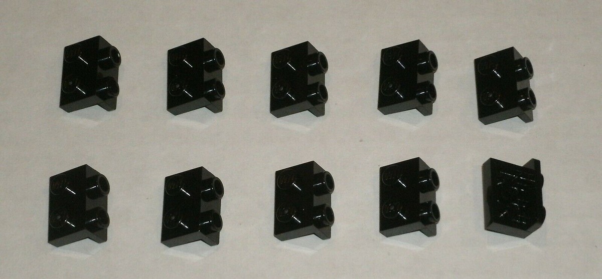 LEGO NEW 1x2-1x2 Black Bracket Top (10x) 6016172 Brick 99781 | eBay
