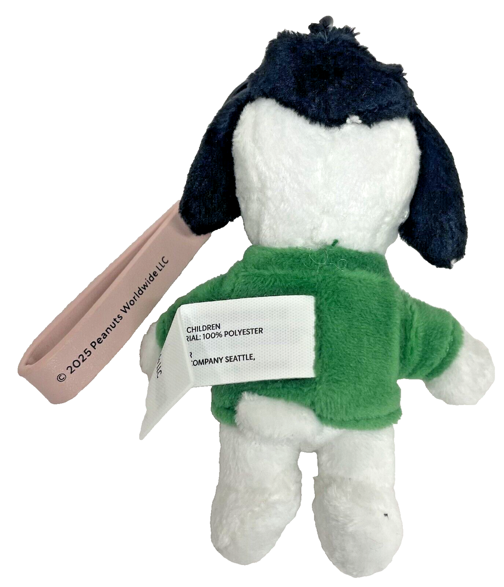 2025 Starbucks Peanuts Joe Kind Snoopy Keychain Plush Doll | eBay