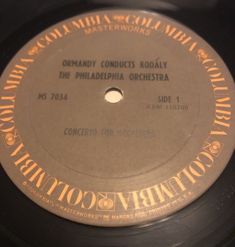 Classical: Ormandy Conducts Kodaly The Philadelphia Orchestra Classical Vinyl LP - Imagen 3 de 4