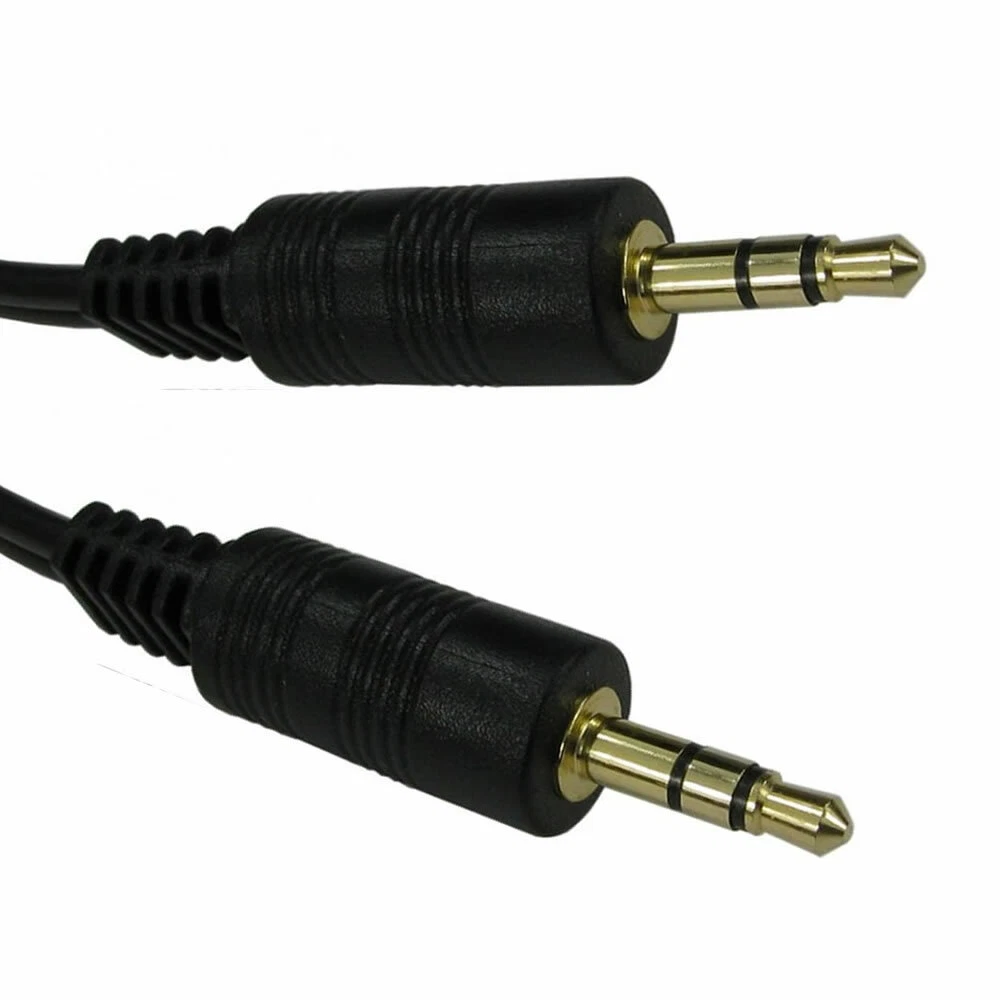 Câble Jack 3,5mm Jack à 3,5mm Jack (1,5m) Adaptateur Câble Audio (Aux-IN /  Line-IN) stéréo