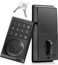 Smart Front Door Lock Set - Keyless Entry Door Lock with Keypads, Electronic ...