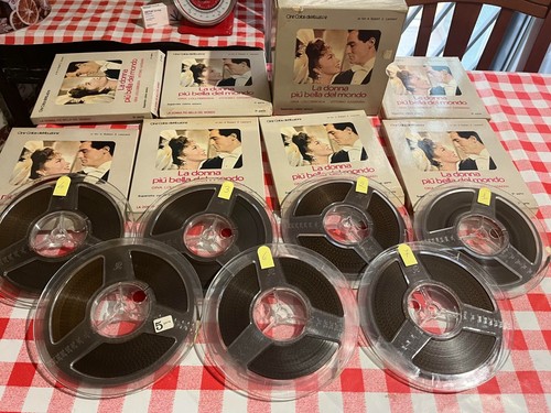 Pellicola super 8 "La donna piu' bella del mondo" V. Gassman Gina Lollobrigida - Imagen 2 de 2