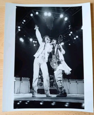 MICK JAGGER (THE ROLLING STONES) RARE ORIGINAL PRESS PHOTO 10'' x 8'' 