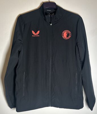 Castore FEYENOORD Full Zip Training Jacket Black 2023-2024 Medium