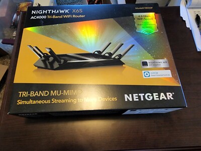 NETGEAR Nighthawk X6S AC3600 Tri-Band 2 Port WiFi Router (R7960P)