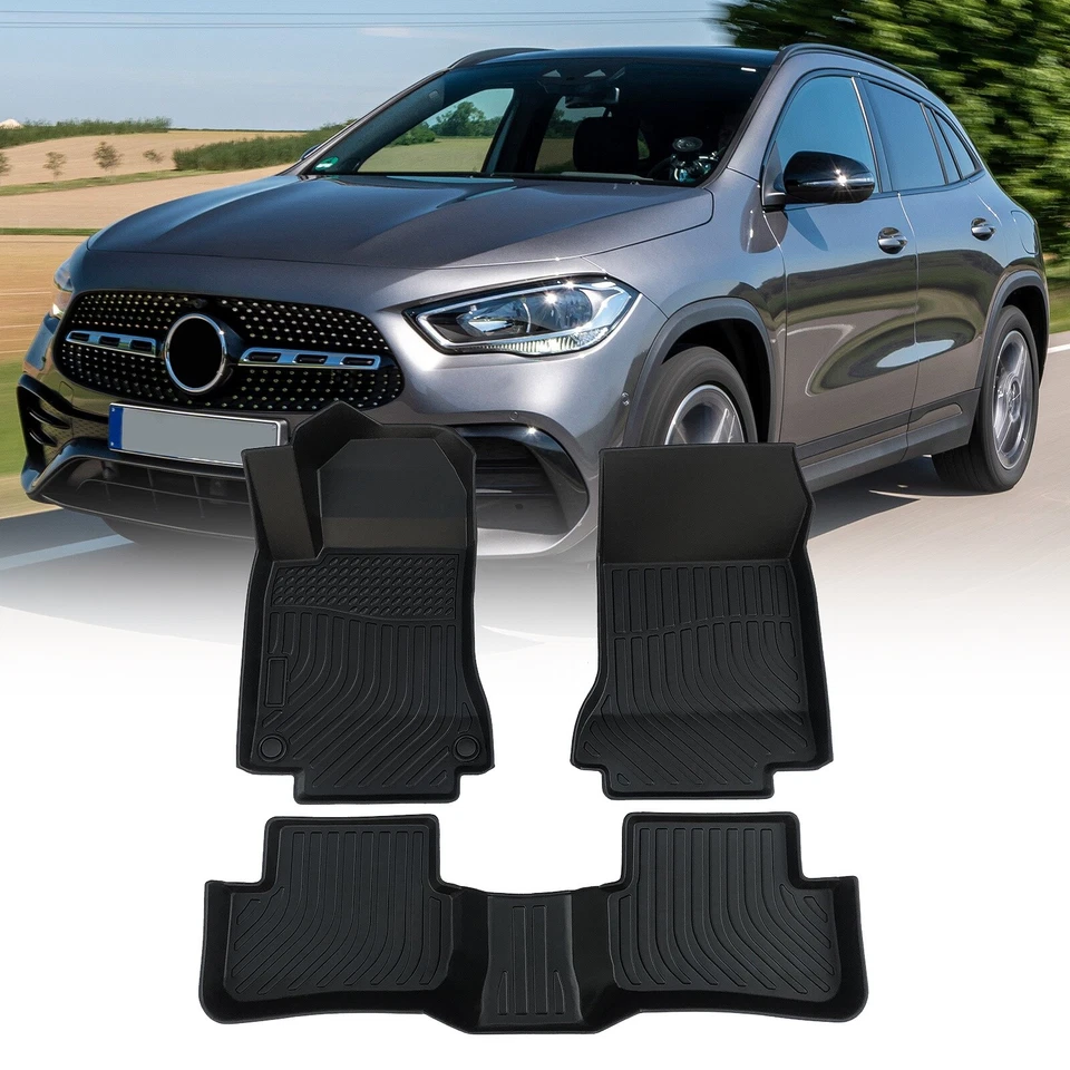 Floor Mats for Mercedes-Benz 2015-2020 GLA200 GLA250 2016-2018 GLA180 GLA45 AMG — 第 2/4 张图片