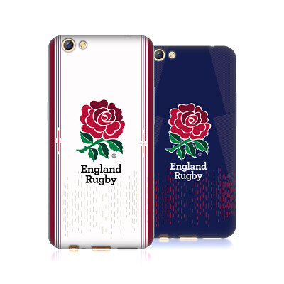 OFFIZIELLE ENGLAND RUGBY UNION 2023/24 WAPPEN-SET GEL HANDYHÜLLE FÜR OPPO HANDYS