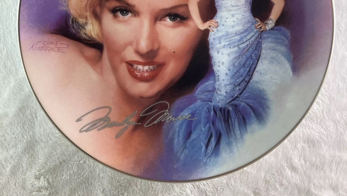 DAZZLING DREAMGIRL Plate Reflections of Marilyn Monroe #8