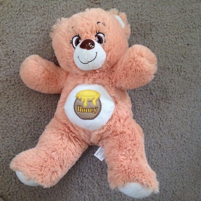 NANCO LIGHT BROWN HONEY BEE BEAR New Plush Stuffed Animal 12''