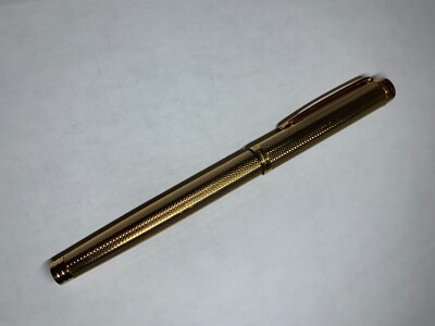 Waterman Ideal 18k Gold Fountain Pen And Ball Point Pen Combo