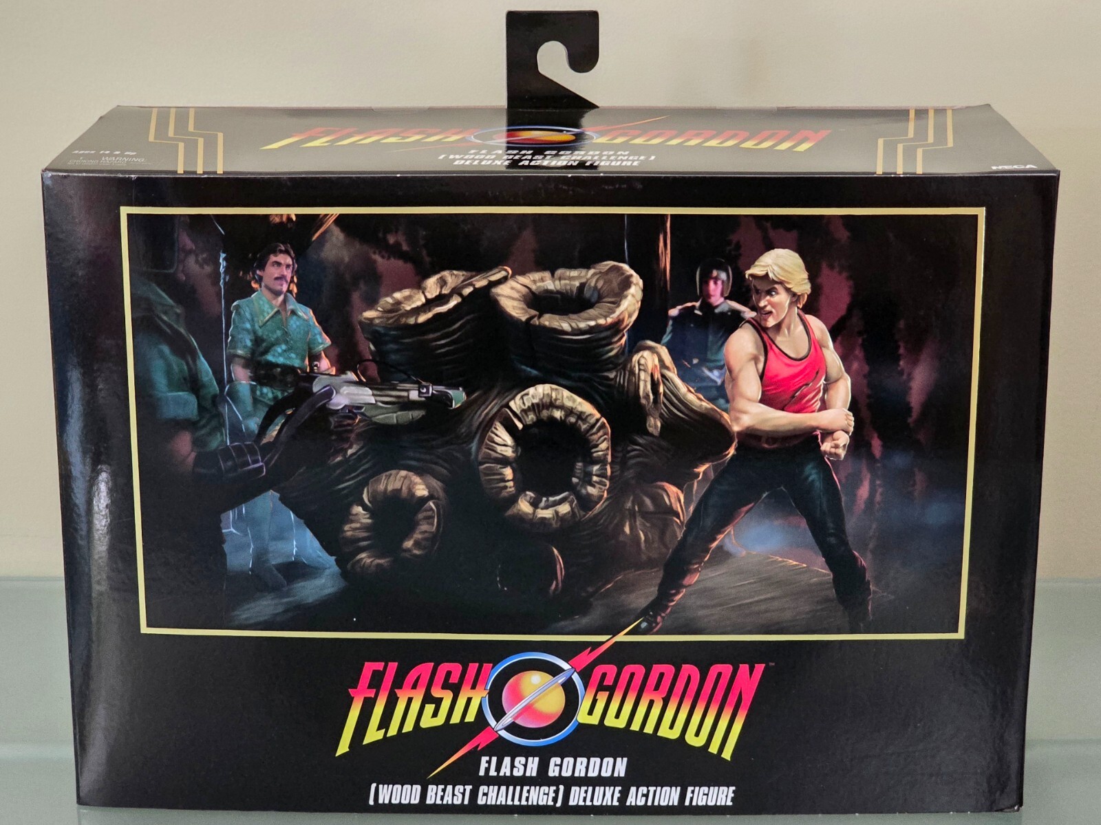NECA FLASH GORDON Wood Beast Challenge 2024 SDCC Exclusive Deluxe Set - IN HAND