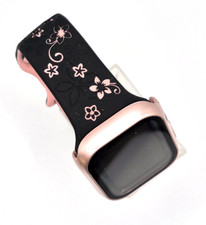 Apple Watch Band Replacement - Silicone - Embossed - Fits 38-41mm/Series 1-9