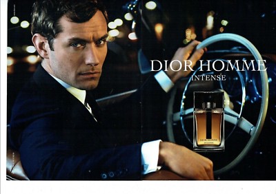 Werbung Advertising 019 2012 Dior Intense Herren Parfum Dior & Jude Law