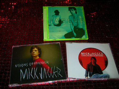 Mick Jagger-Keith Richard (Rolling Stones) 4 Exemplare  (Nwtg. aus Archiv)