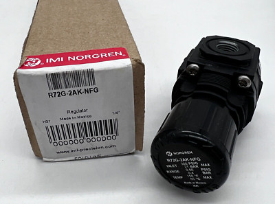 NIB IMI Norgren R72G-2AK-NFG Pneumatic Regulator 1/4'' fnpt Connection