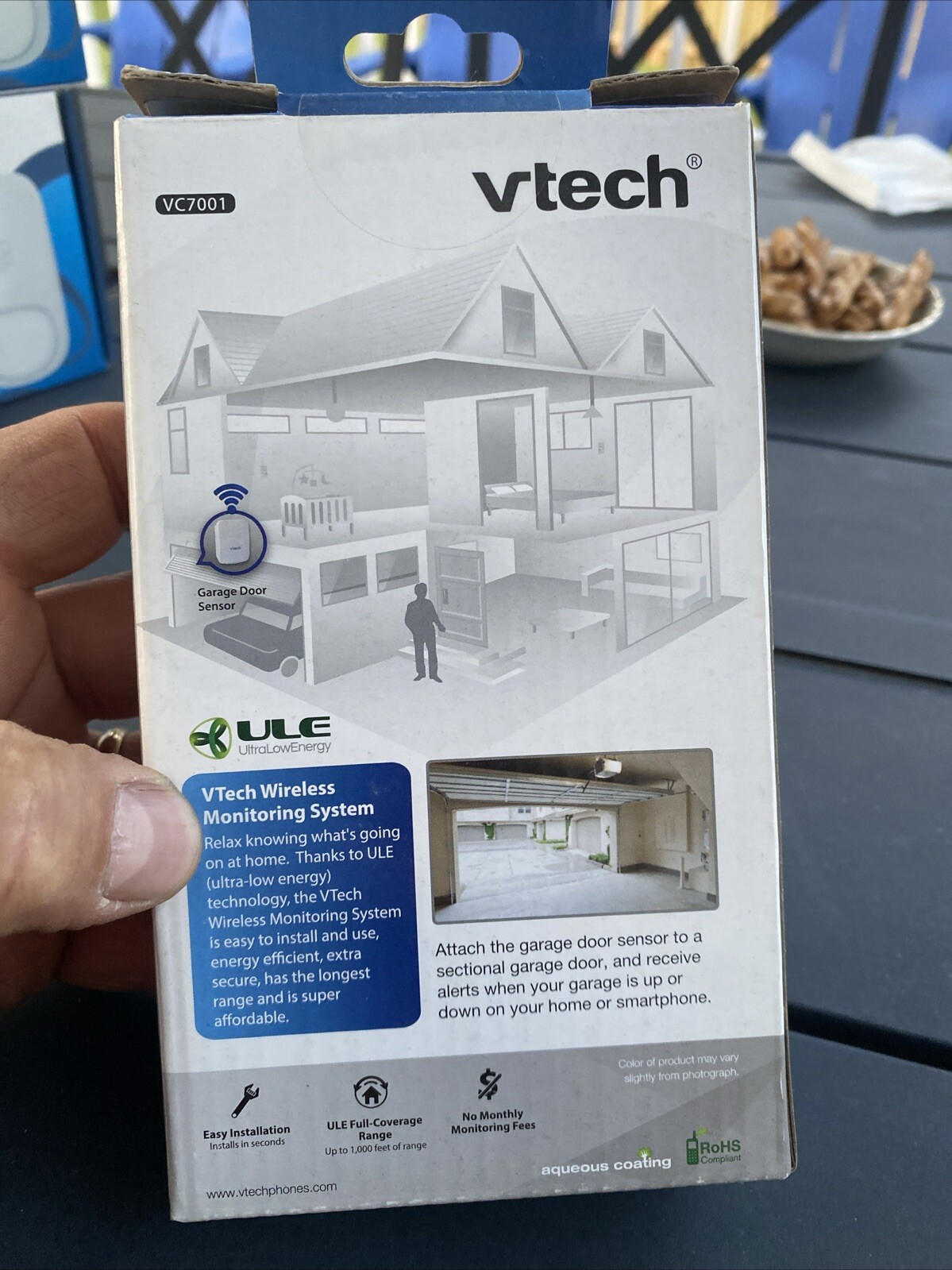 Vtech Sensor Vtech VC7001 Garage Door Sensor Wireless Monitoring System NEW | eBay