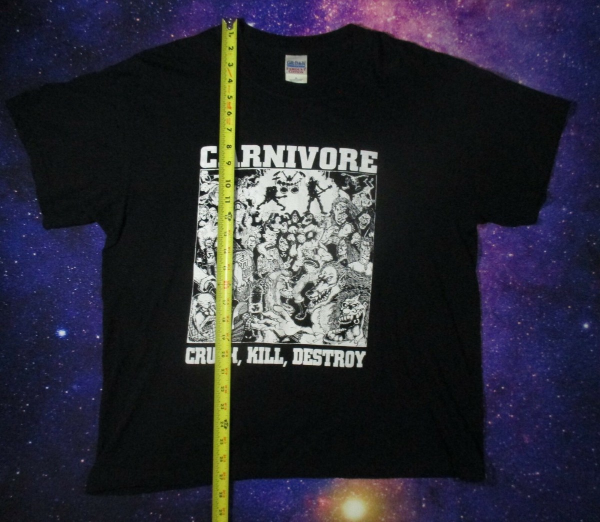 Carnivore Crush Kill Destroy Shirt Size XL? Type O Negative