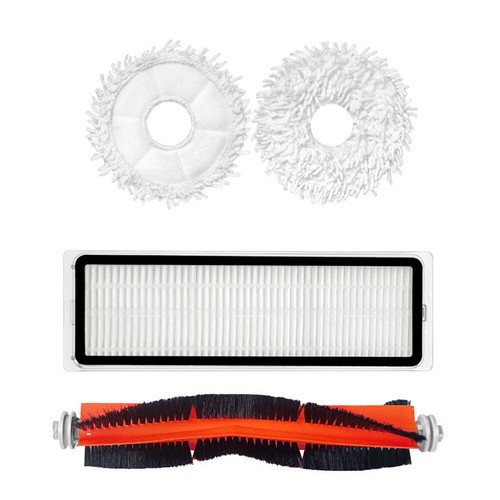 Brush Filter Mop Cloth Replace for Dreame Bot W10/W10 Pro Sweeper Vacuum Cleaner - Picture 41 of 63