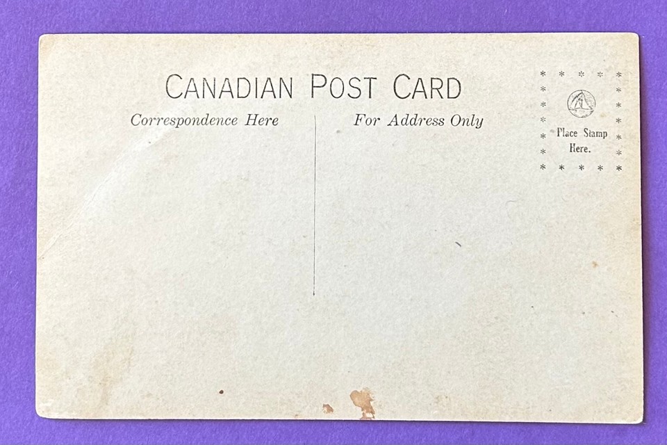 Springford Ontario Canada East Main Street Early 1900s B&W RPPC