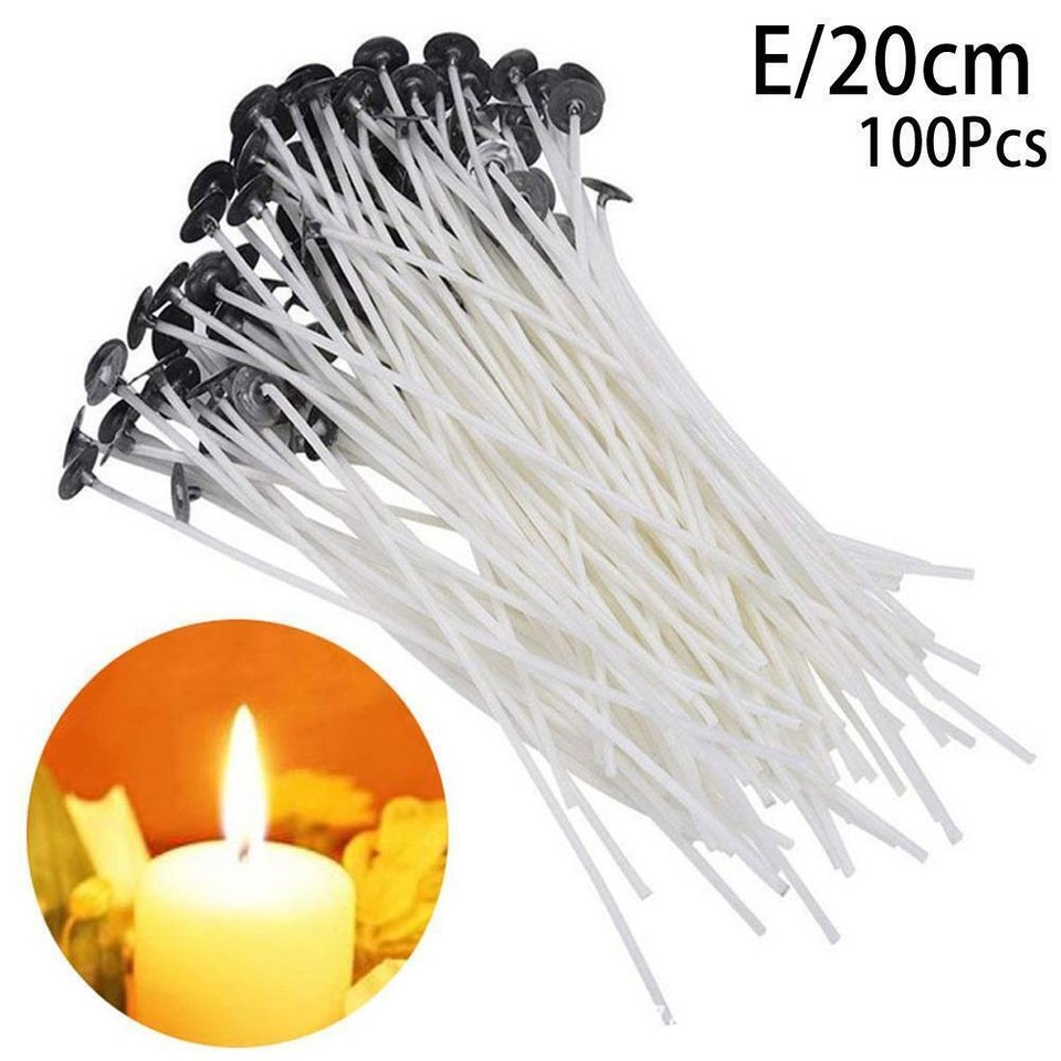 Candle Wick 820cm Wick with Foot Waxed Wick For Candles жн мδ Craft