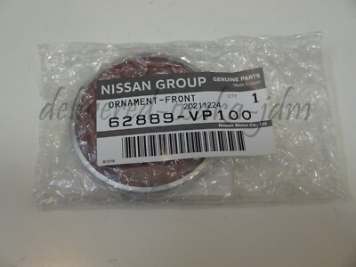 Nissan 90-00 300ZX Fairlady Z Z32 Front Z Emblem Red Badge 62889