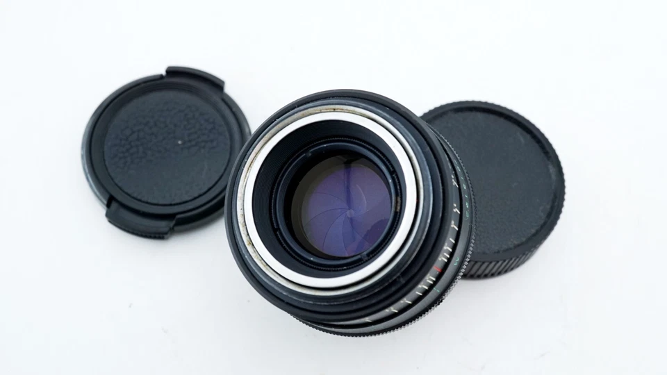 Vintage Portrait Black Jupiter 8 2/50mm M39 FED Zorki Leica RF Lens L39 - Image 3 of 4