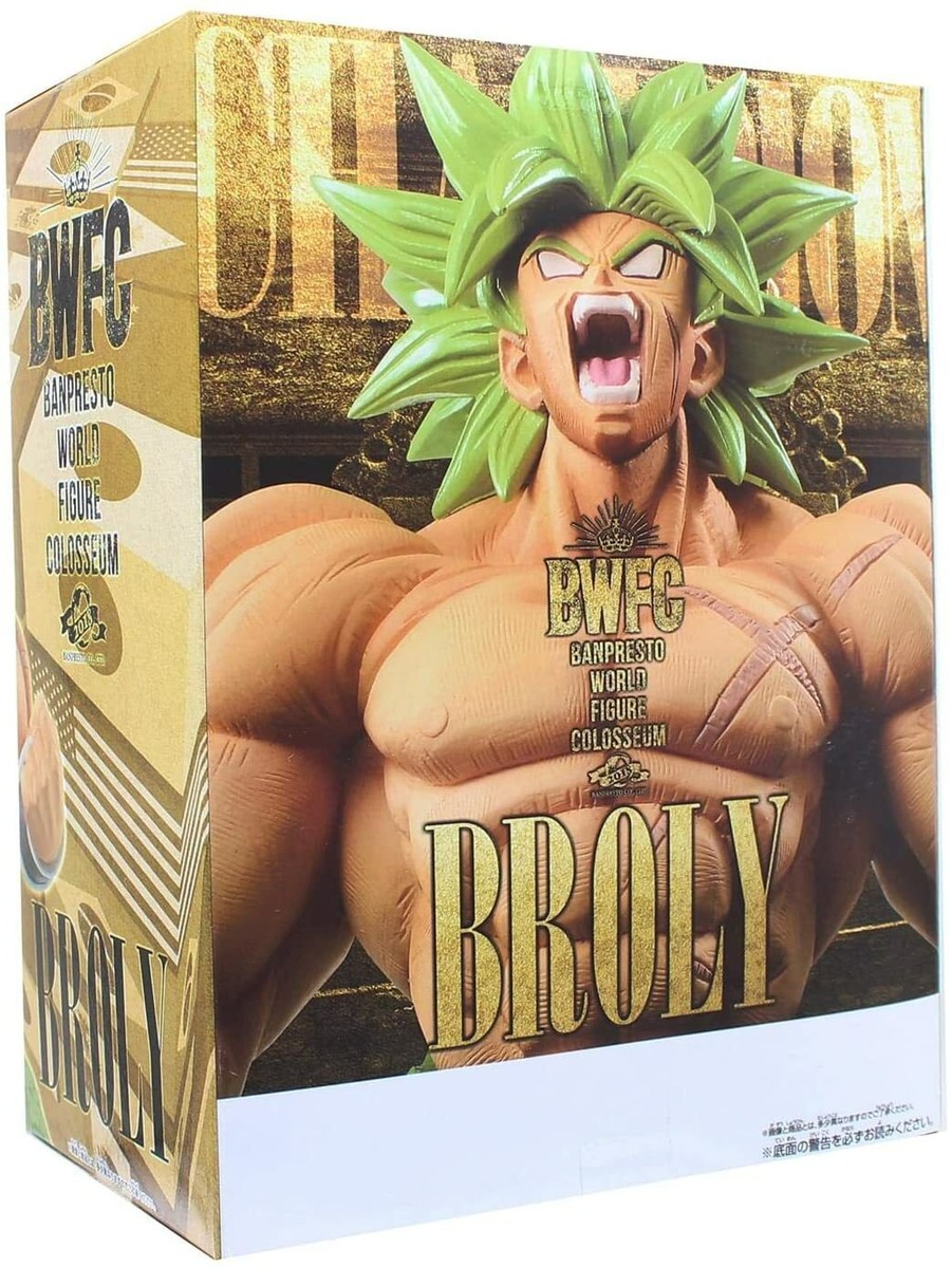 【中古】「非常に良い」DRAGON BALL SUPER BANPRESTO WORLD FIGURE COLOSSEUM2 SPECIAL BROLY Banpresto Dragon Ball Super BWFC 2 Champion Special Broly Figure