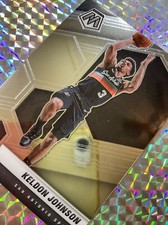 2020-21 PANINI MOSAIC KELDON JOHNSON SAN ANTONIO SPURS #136 BASE CSTORE RARE