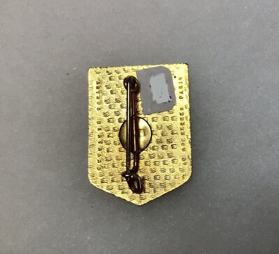 Porte clé Marine Commandant BORY Aviso émail Augis vintage key chain