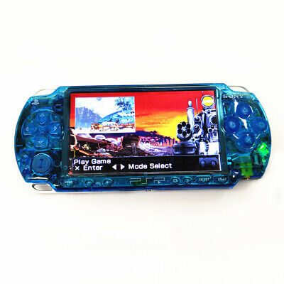 Retrofit Sony PSP 2000 Handheld System Game Console PSP 2000 Clear Blue |  eBay