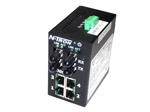 N-Tron 306FX2-ST Unmanaged Ethernet Switch 10-30V 0.5A NEW