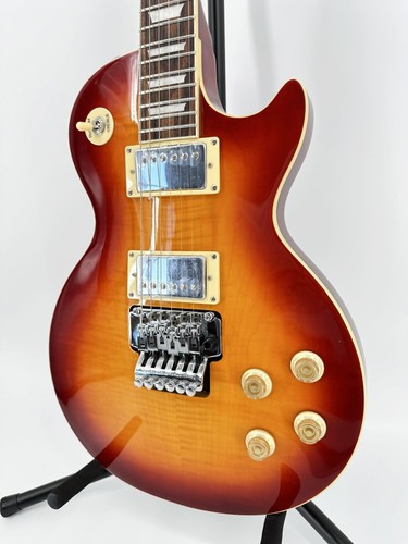 Tiger stripes Maple LP Electric Guitar Chrome Part Floyed Rose IN STOCK - Picture 4 of 11