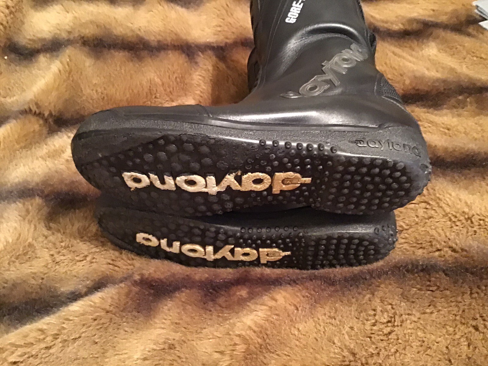 daytona motorcycle boots 43, Leather, Good Condition eBay