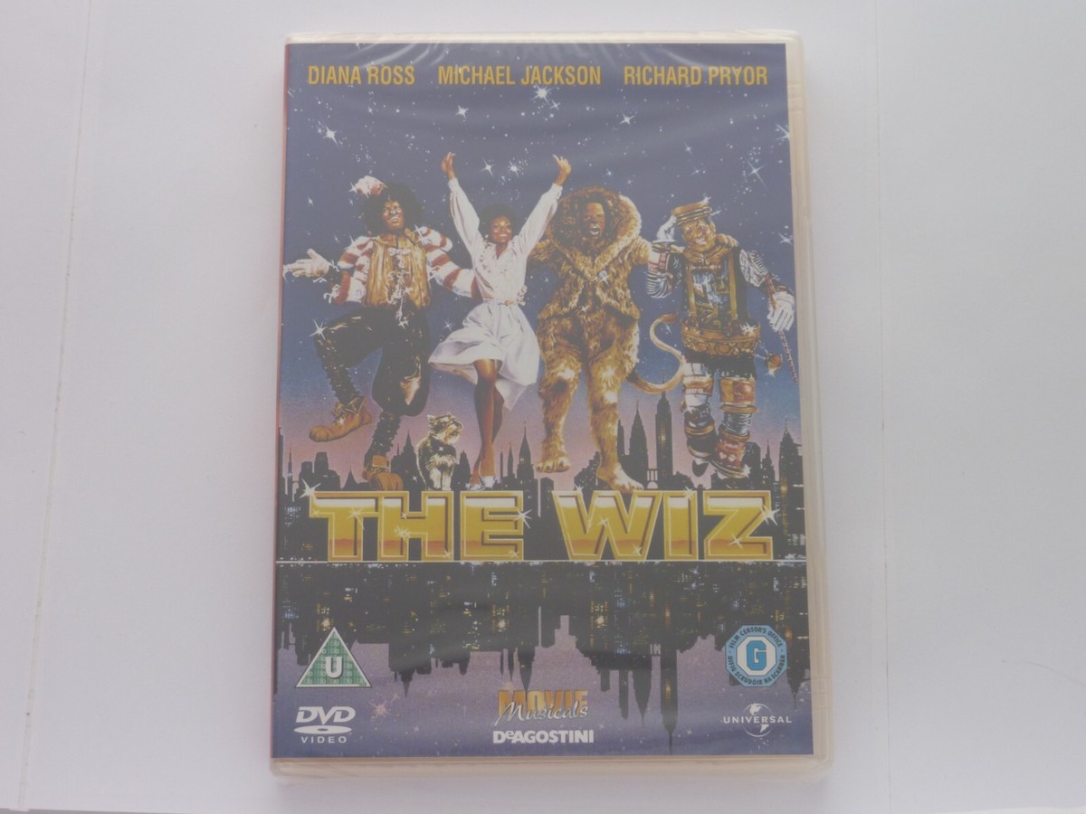 The Wiz Film 1978 (DVD 2007) NEW Michael Jackson Diana Ross Wizard