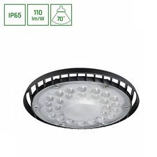 LED 105W Hallenleuchte 11550lm schwarz 230V IP65 Industrieleuchte Neutral 4000K