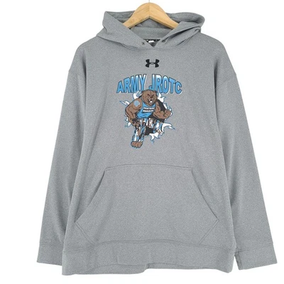 Hoodie Vintage Under Armour Gris Pour Homme Kentucky Central Hardin Zt1 Taille M - Photo 1/4