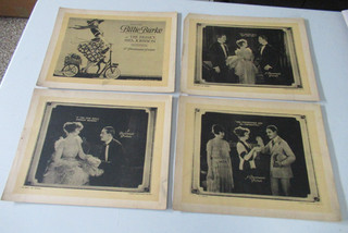 4 Original 1920 Lobby Cards FRISKY MRS JOHNSON Billie Burke Romantic Comedy