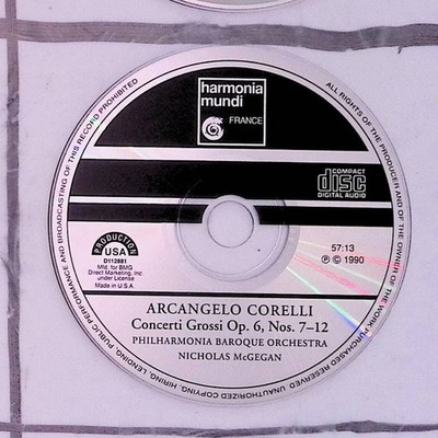 Arcangelo Corelli Concerti Grossi Op. 6, Nos. 7-12 Tested and Works