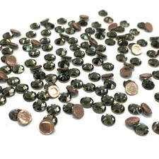 Black Diamond 215 Swarovski 2078 / 2038 Crystal Flatbacks HOTFIX iron-on