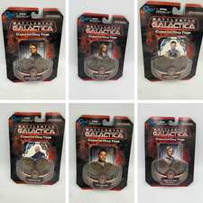 BATTLESTAR GALACTICA Colonial Dog Tags Quantum Mechanix x6 SET RARE collection