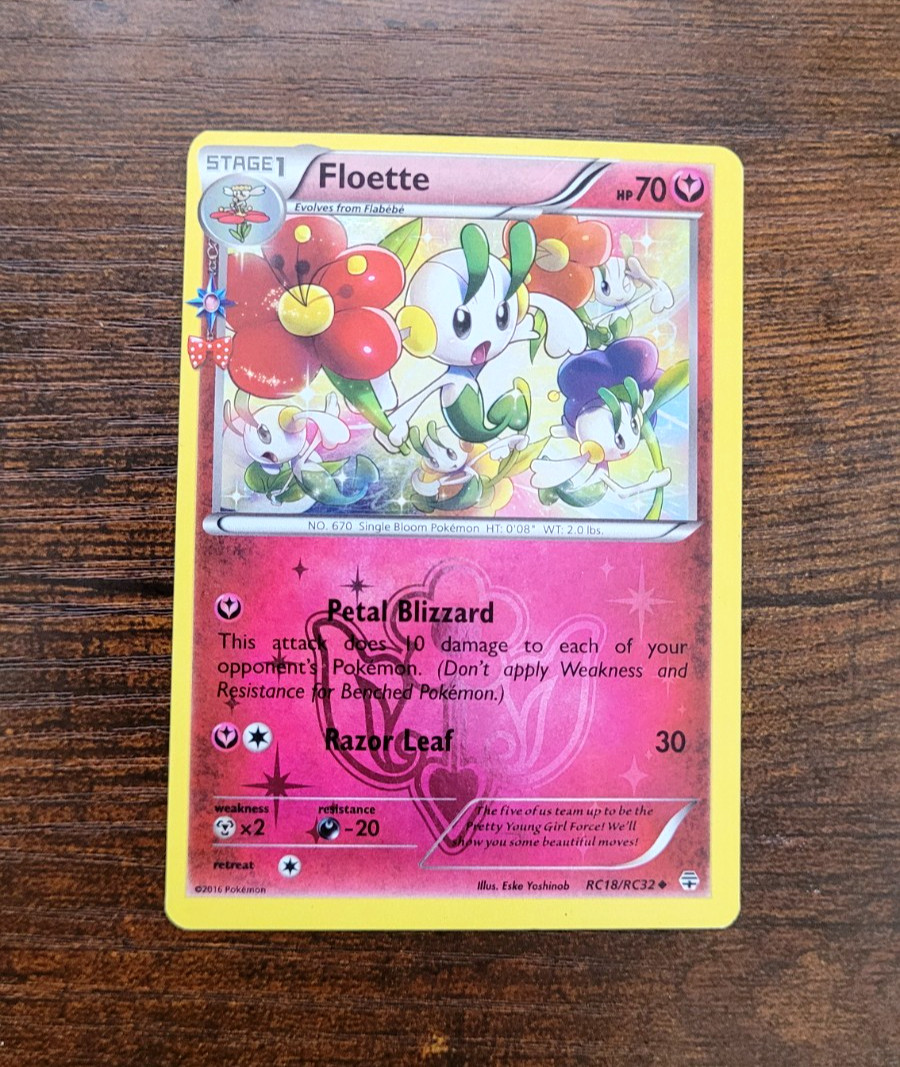 Pokémon TCG Floette RC18/RC32 Generations: Radiant Collection Holo LP