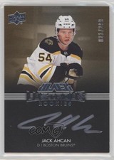 2021 SPx UD Black Lustrous Rookie Signatures 21/299 Jack Ahcan #LRS-JA Auto 10ft