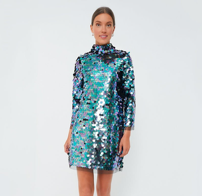 Tuckernuck Midnight Rituals Sequin Mod Ellie Mini Dress size M Medium NWT  Shift | eBay