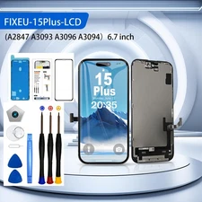 For iPhone 15 Plus Screen Replacement LCD Digitizer Display 3D Touch Assembly US