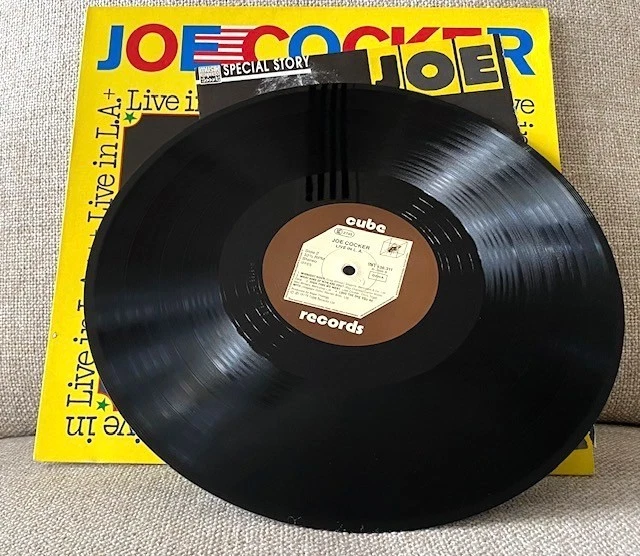 Joe Cocker 'LIVE IN L.A.' LP (1976)    NM/NM - Image 4 of 4