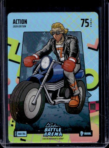 2026 Bo Jackson Battle Arena Action Jackson Holliday 80's Rad Foil #RAD-784