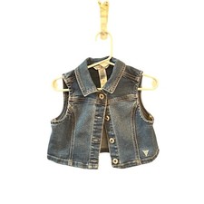 Vintage Y2K 4T Guess Kids Denim Vest Western ...