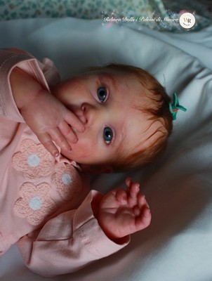 Puppe #Reborn Apricot aus Bausatz #Mariana von Mayra Garza