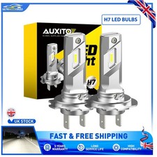 AUXITO H7 LED Headlight Bulbs 6500K All-Weather 12-18V DC Headlamp Replacement